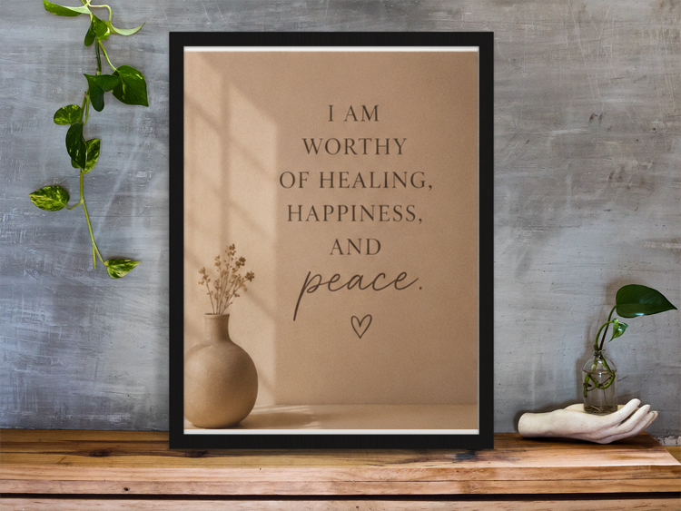 I Am Worthy Wall Prints
