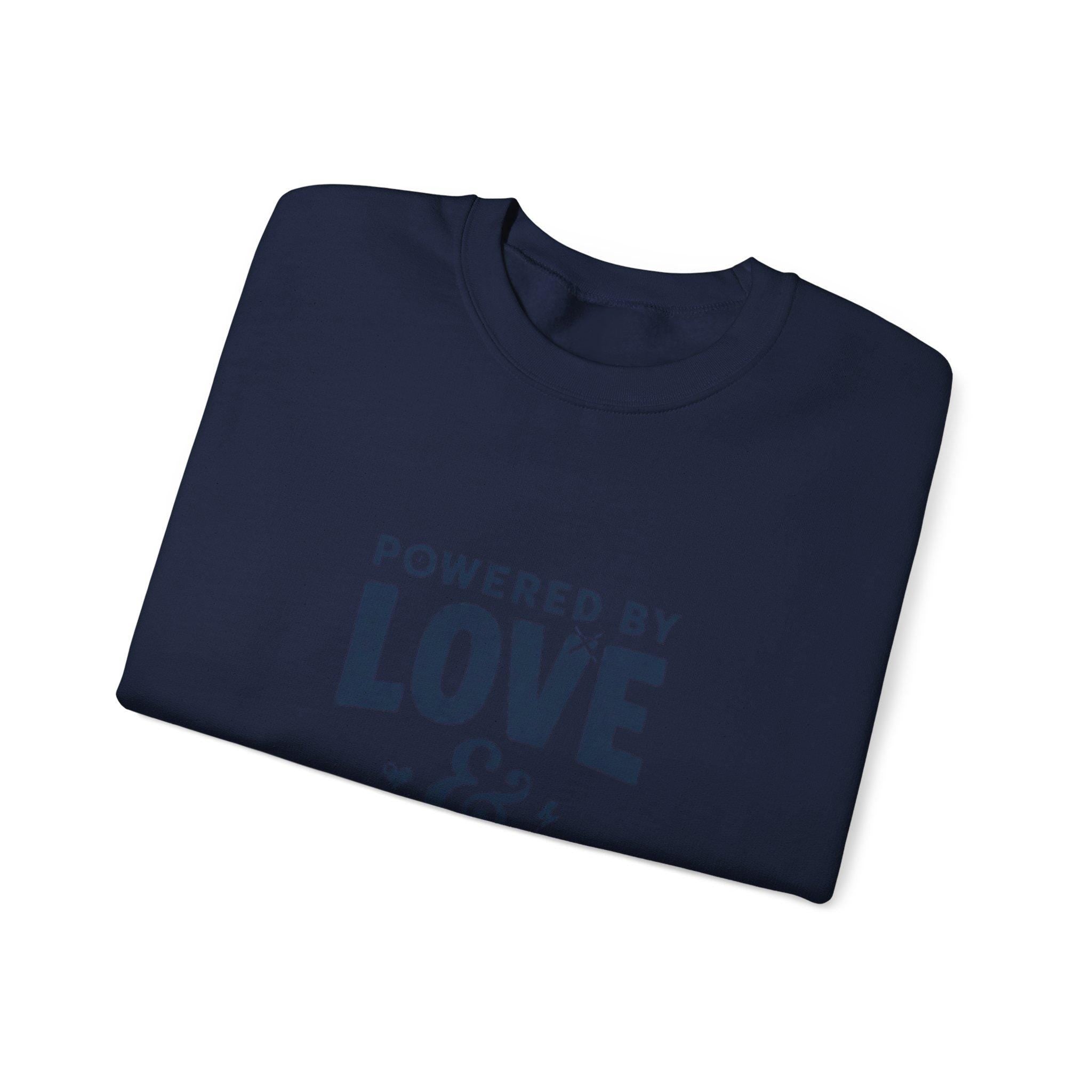 Powered by Love & Chaos Sweatshirt | Mother's Day Mom Shirt, Funny Mom Quote