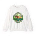 Mental Health Matters ribbon faces Crewneck Sweatshirt | Awareness, Compassion